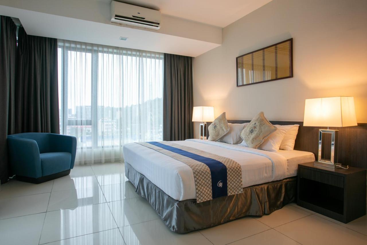 สกาย โฮเต็ล โกตา คินนาบาลู Hotel โกตาคินาบาลู ภายนอก รูปภาพ